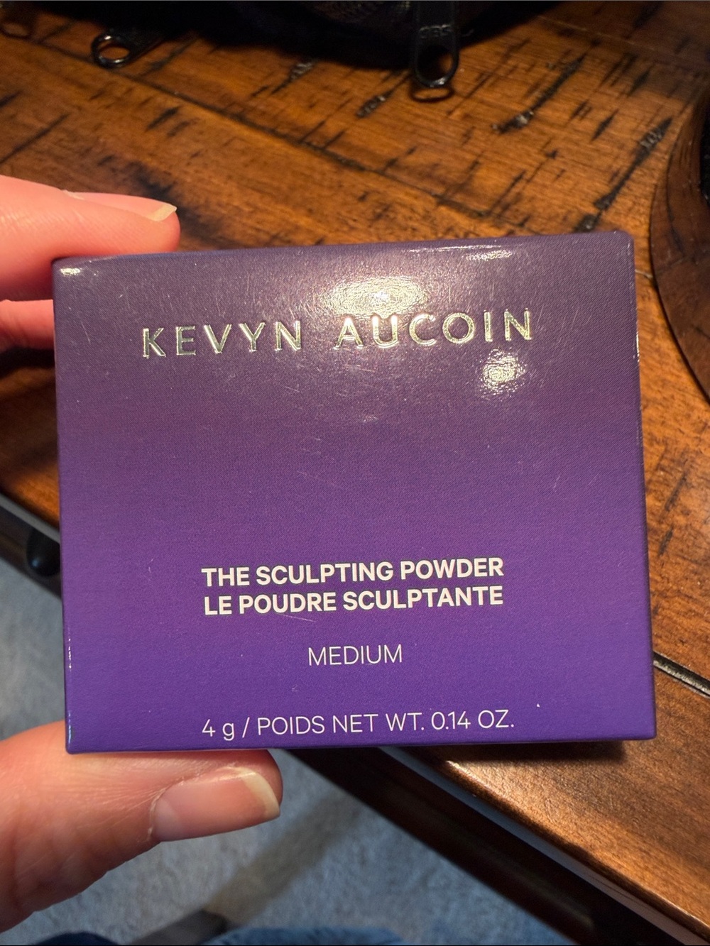 Kevyn Aucoin Sculpting Powder Compact - Purple Packaging